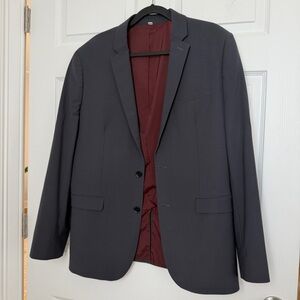 Express Men's Charcoal Blazer